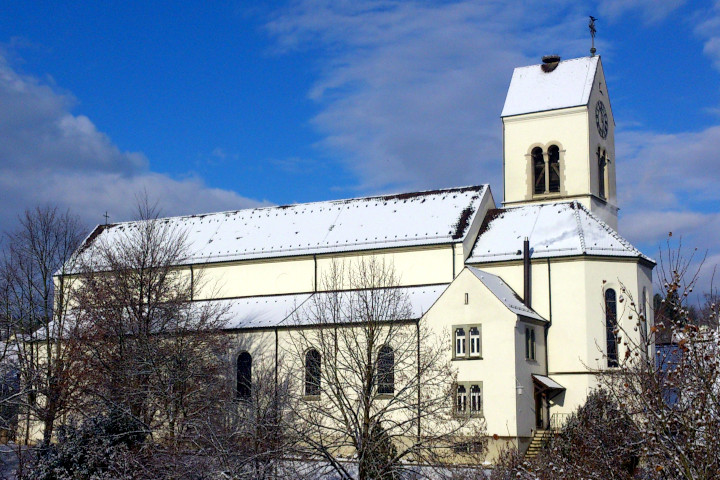 Kirche Oberwil Winter